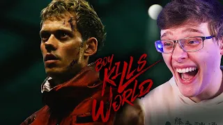 BOY KILLS WORLD Official Trailer REACTION!