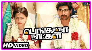 Bangalore Naatkal Movie Scenes | Sri Divya and Rana Daggubati get married | Arya | Bobby Simha