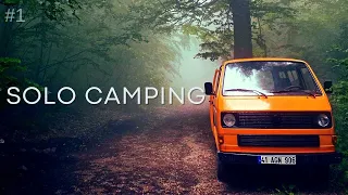 SOLO CAMPING | Adventures | Relaxing minivan camping | ASMR ] 1986 VW T3