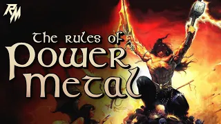 THE RULES OF POWER METAL - 100 Rules To Live By.