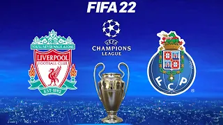 Liverpool vs FC Porto - UEFA Champions League - Full Match & Gameplay