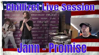 Chillizet Live Session: Jann - Promise - REACTION - Yup - he can sing