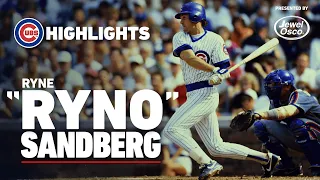 Ryne Sandberg Highlights | The Sandberg Game & More From Ryno's Hall of Fame Career