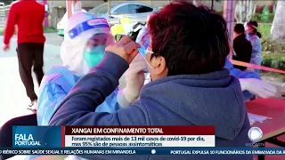 Xangai em confinamento total