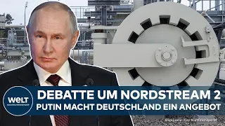 NORDSTREAM 2: Wladimir Putin bietet Deutschland neue Gas-Lieferung an - und betont Rolle der Ukraine
