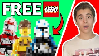 My EPIC FREE Rare LEGO Star Wars Minifigure Haul!