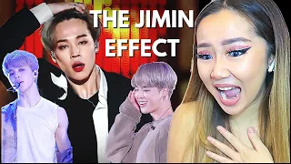 THE JIMIN EFFECT! 😍 JIMIN MAKING GUYS QUESTION THEIR SEXUALITY FOR 11 MINUTES STRAIGHT 🤣 | REACTION