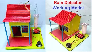 rain detector working model for science exhibition - inspire award science project | DIY pandit