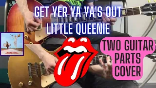 The Rolling Stones - Little Queenie (Get Yer Ya Ya's Out) Keith Richards + Mick Taylor Guitar Cover
