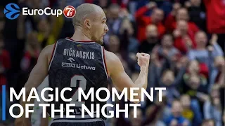 7DAYS Magic Moment of the Night: Dovis Bickauskis, Rytas Vilnius