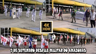 7 DE SETEMBRO DESFILE MILITAR DO AMAZONAS