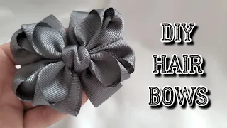 Готовимся в ШКОЛУ✨️ БАНТИКИ на каждый ДЕНЬ 💫💫💫 DIY HAIR BOWS