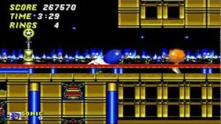 Let's Play Sonic The Hedgehog 2 (Part 4) Casino Night Zone