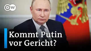 Kriegsverbrechen in der Ukraine: Kann Putin vor Gericht gestellt werden?  | DW Nachrichten