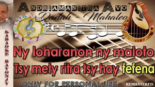 Mahaleo - Dadah - Andriamanitra Avo - Karaoke Gasy - Ravonjy