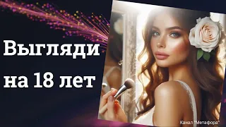 Выгляди на 18 I Верни свою молодость и красоту I Мощнейший саблиминал омоложения I Метафора