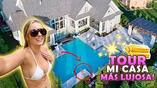 HOUSE TOUR de mi MANSIÓN MÁS LUJOSA en CANCUN !! 🏡✨| Katie Angel