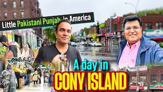 A day in little Pakistani Punjab in America | Coney Island ke Pakistani