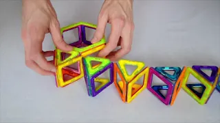 Ideas for things to Build with Magnetic Tiles