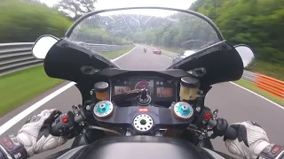 Aprilia RSV Mille R '01 - Nurburgring Nordschleife+GP 07.08.2019 chasing TaxiRing & GSX-R750