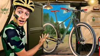 Montei a BIKE "MILITAR" mais TOP BARATA do Brasil! Comprei as peças mais bem AVALIADAS da INTERNET 🚩