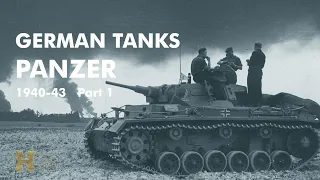 65 #Germany 1939-43 ▶ German Tanks Deutsche Panzer (1) Panzerkampfwagen PzKpfw II, III, IV
