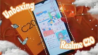 Aesthetic Unboxing Realme C20 New Android Phone 🍒