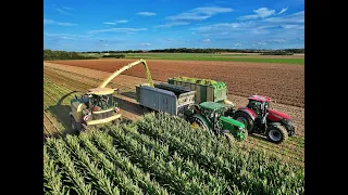 Krone BIG X 1180 • MaisHäckseln 2023 • 10x Abfahrer • Stärkster Häcksler • Fendt Case John Deere MF