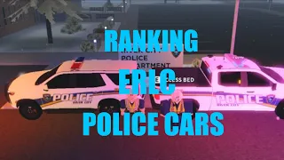 We Ranked All Of The ERLC Police Vehicles Into Tier Lists