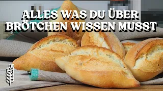 EINFACHE und schnelle BRÖTCHEN wie vom Bäcker! (+ ganz viel Know-How)