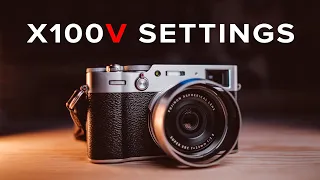 FUJIFILM X100V SETTINGS Guide | Full Setup