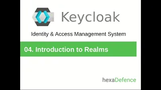 Keycloak Tutorial #04 - Introduction to Realms