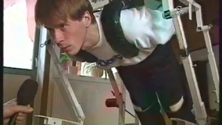 Mikael Martinsson Ski Jumping "makalösa maskin" Interview 1993 SWE