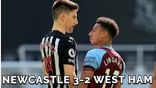 NEWCASTLE UTD 3-2 WEST HAM | HIGHLIGHTS IN WORDS | LIVE | PREMIER LEAGUE