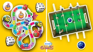 Top 5 Amazing Tabletop Games DIY | Handmade Board Games Compilation | Simple DIY Games For Kids Fun