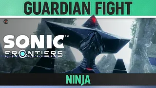 Sonic Frontiers - Ninja - Guardian Boss Fight 🏆