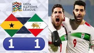 Senegal 1-1 Iran | All Goals & Highlights International friendly 27-9-2022 | World Cup preparations