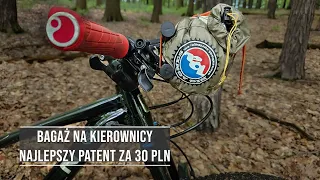 Bagaż na kierownicy - najlepszy patent za 30 pln?