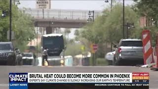 Climate expert: The 2023 summer heat wave in Phoenix is "abnormal"