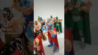 Luchadores mexicanos de colección. ídolos de la lucha libre.