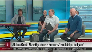 Aktiera Gunta Skrastiņa atceres koncerts "Nopietni pa jociņam"