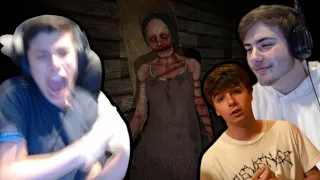 George, Sapnap, Karl, and Punz play a HORROR GAME