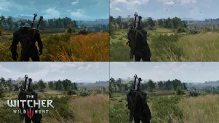 [4K] The Witcher 3 Vanilla vs Benis Lighting Mod | Next-Gen Modded Graphics Comparison Showcase 2023