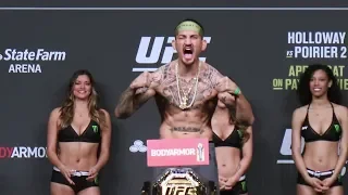 UFC 236 Ceremonial Weigh-Ins: Max Holloway vs. Dustin Poirier