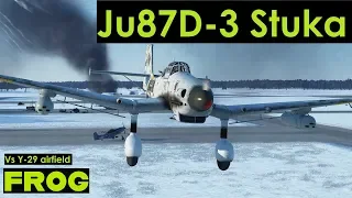 Junkers Ju87D-3 Stuka Vs airfield Y29 (IL-2 Bodenplatte)