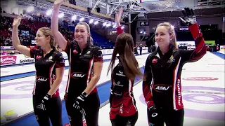 Rachel Homan and Tracy Fleury in "Trying Something New"