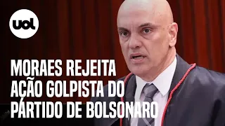 Moraes nega ação do partido de Bolsonaro contra urnas, e dá multa de R$ 22,9 milhões em coligação