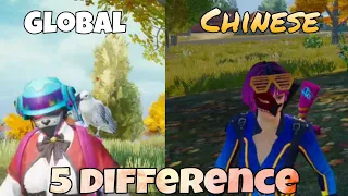5 Difference Between Pubg Mobile Global version And Chinese version