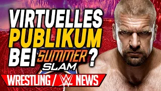 Gibt es virtuelles Publikum beim Summerslam?, AEW entlässt 3 Wrestler! | Wrestling/WWE NEWS 97/2020