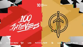 100 vs. GG - Week 2 Day 1 | LCS Summer Split |  100 Thieves vs. Golden Guardians (2022